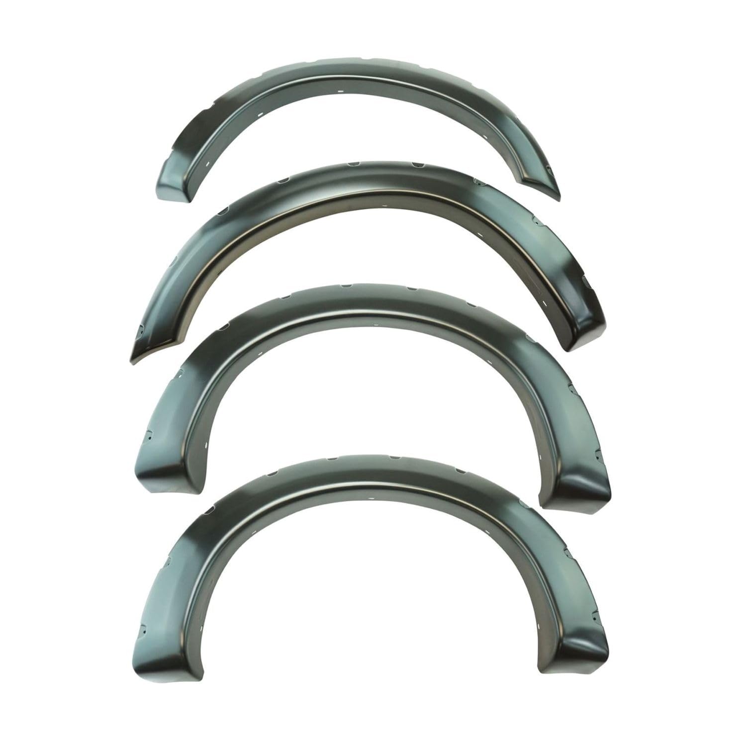 GGDZTMNB 4pcs Front and Rear Left Driver and Right Passenger Side Black Flare for Ford for F250 SuperDuty 2008-2010 for F350 SuperDuty 2008-2010