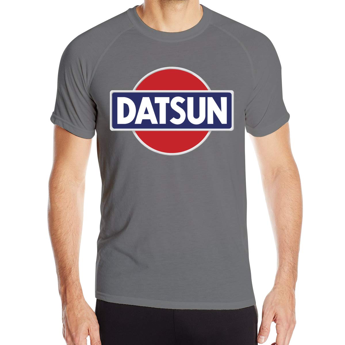 Datsun Emblem Car Logo Men's Quick-Dry Tee Top Sports Short Sleeve T-Shirt