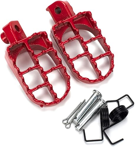Miniatura 6 de XINGWU Reposapiés de moto de la suciedad, pedales de aluminio para XR50R PW50 CRF70 TW200 KLX110 CRF50 50cc 70cc 90cc 110cc 125cc TaoTao pieza