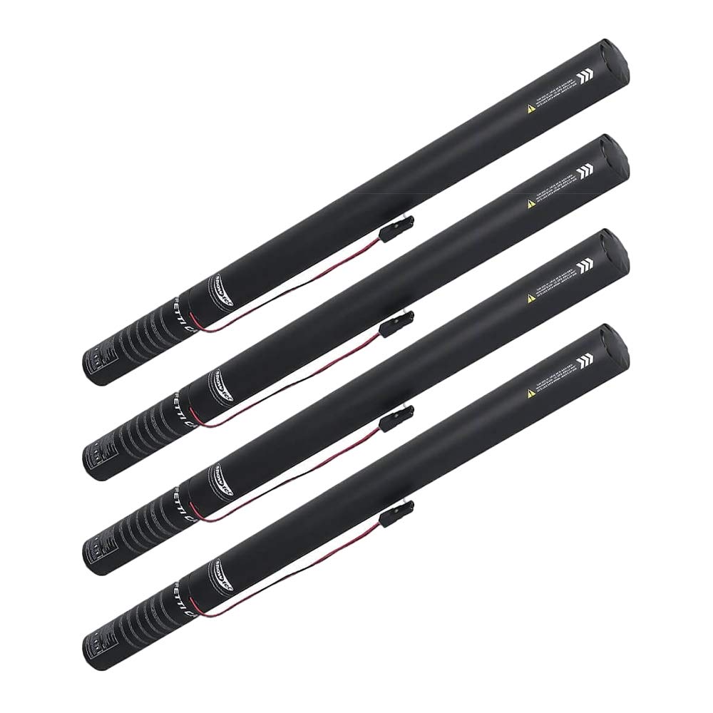 4X Showtec FX Shot 80CM Electric Confetti Cartridge (Multi Coloured)