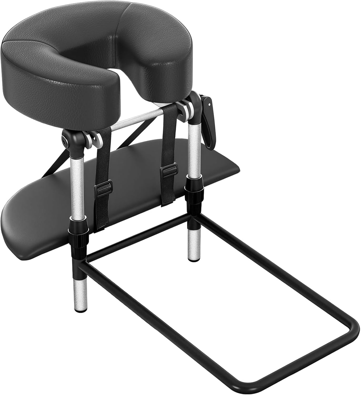 Linens Head Rest for mattresses ranging from 5.5-17.7 inches, Bed Massage Head Holder, Universal Face Cradle Cushion for Massage Tables and Salon (Black)
