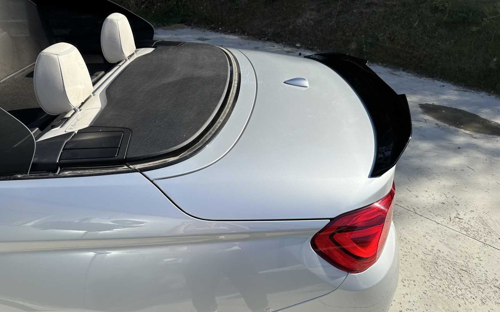 Spoiler posteriore per bagagliaio F33 PSM, nero lucido, per BMW Serie 4 2014-2019 Performance Tuning Cabrio 2 porte coupé 420i 428i 430i 435i 440i spoiler posteriore