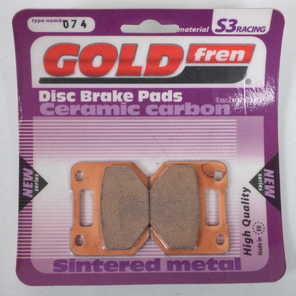 Plaquette de frein Gold Fren Suzuki RG 80 Gamma AV composants haute friction