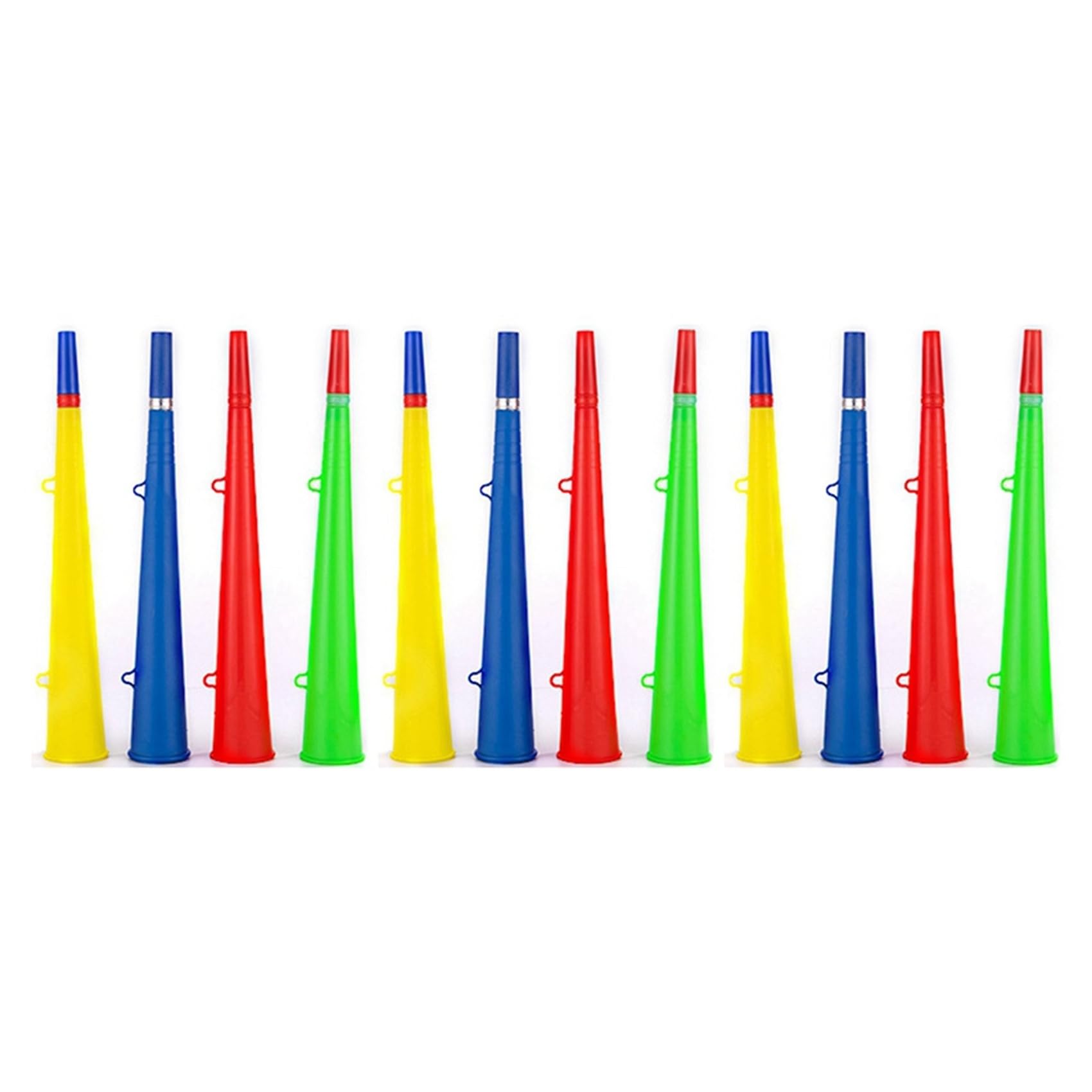 24 Pezzi di da Stadio per Tifoso di Calcio, Oggetti di Scena in Plastica per per Sportivi.