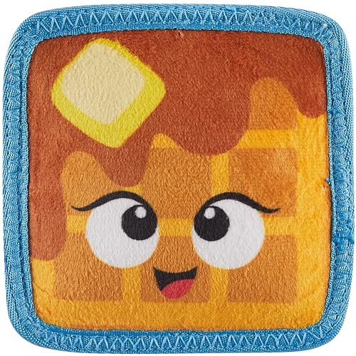 Outward Hound Tough Skinz Durable Squeaky Dog Toy with Two Tough Layers Waffle Multicolor Small