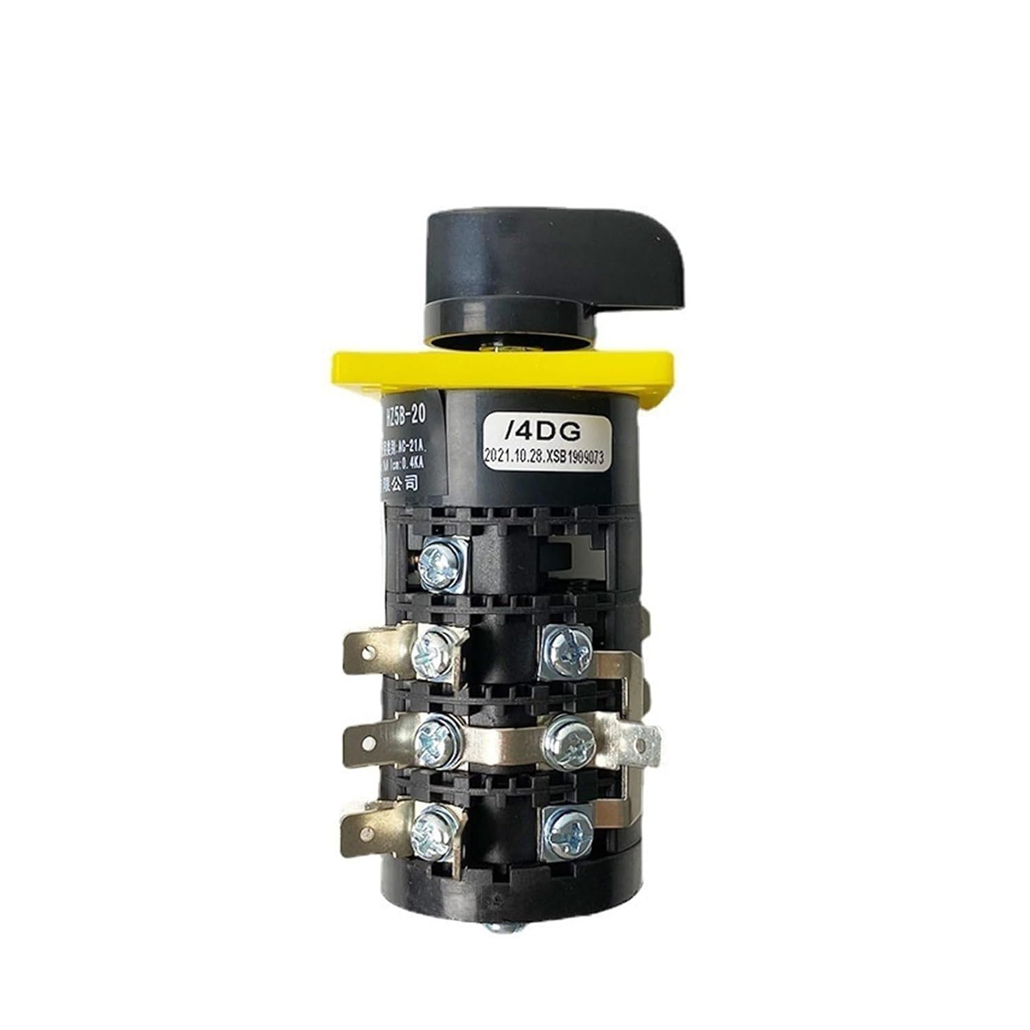 3 Position Rotary Switch HZ5B-20/4DG 4 Pole 20A Control Motor Gear Cam Switches Selector