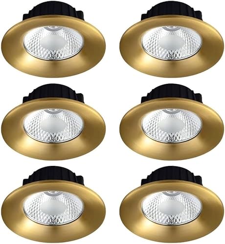 HynJGih Led Downlight Recessed Ceiling Light, Spotlights 5W,7W,9W,12W Led Light(6pack,12W)