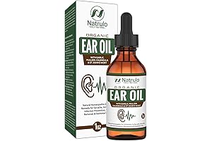 Organic Ear Oil - Natural Ear Drops for Kids