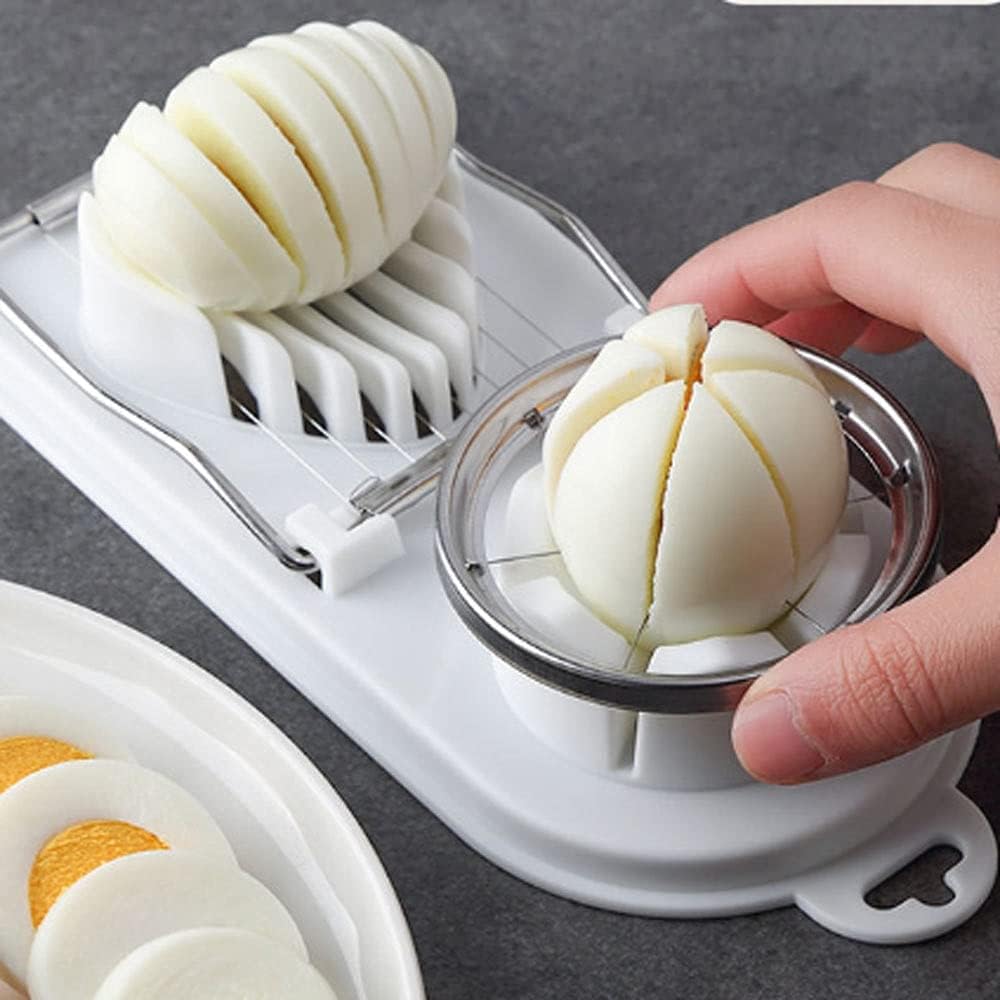 Kitchen Cooking Tool 2in 1 Cutting Multifunctional Egg Slicer