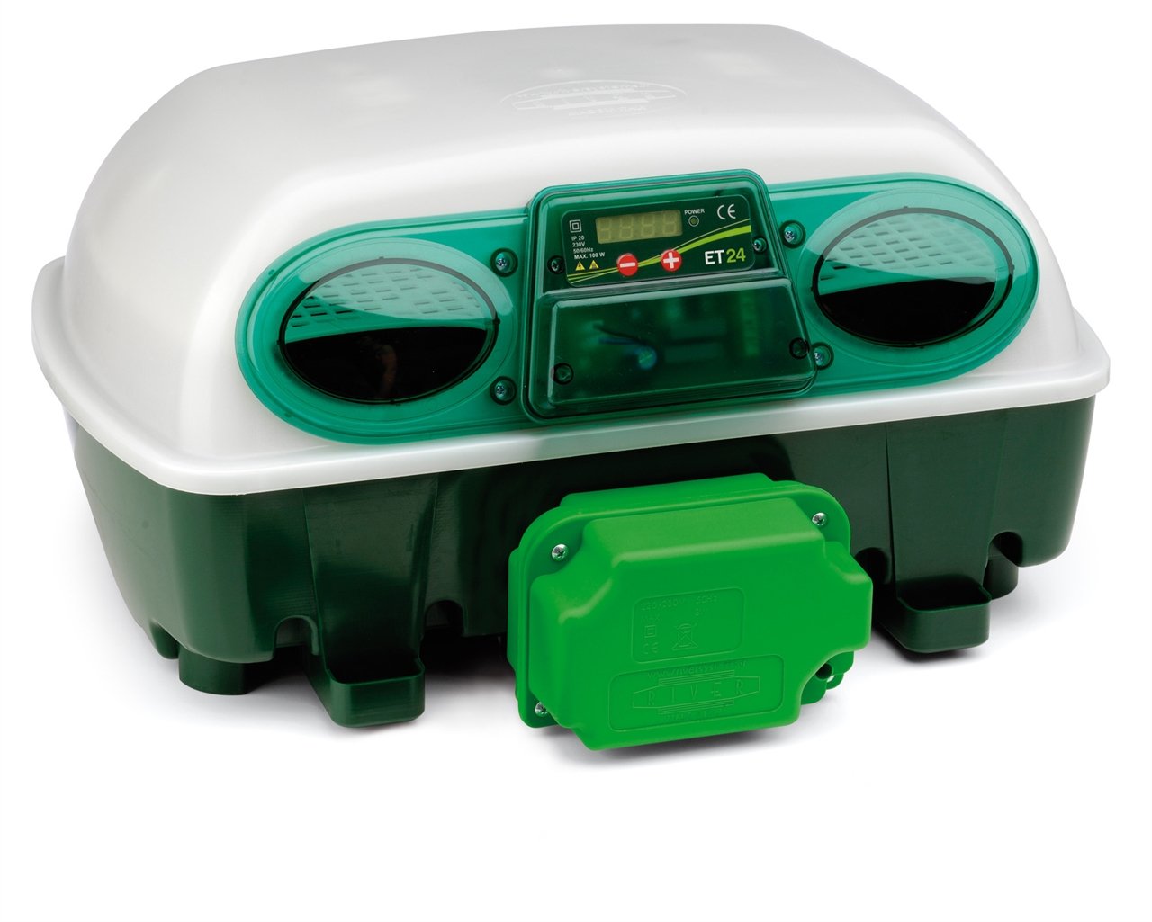 Incubateur numérique ET49 avec unité girauova OVOMATIC pour œufs - River Systems - capacité 49 grands œufs 0 196 petits