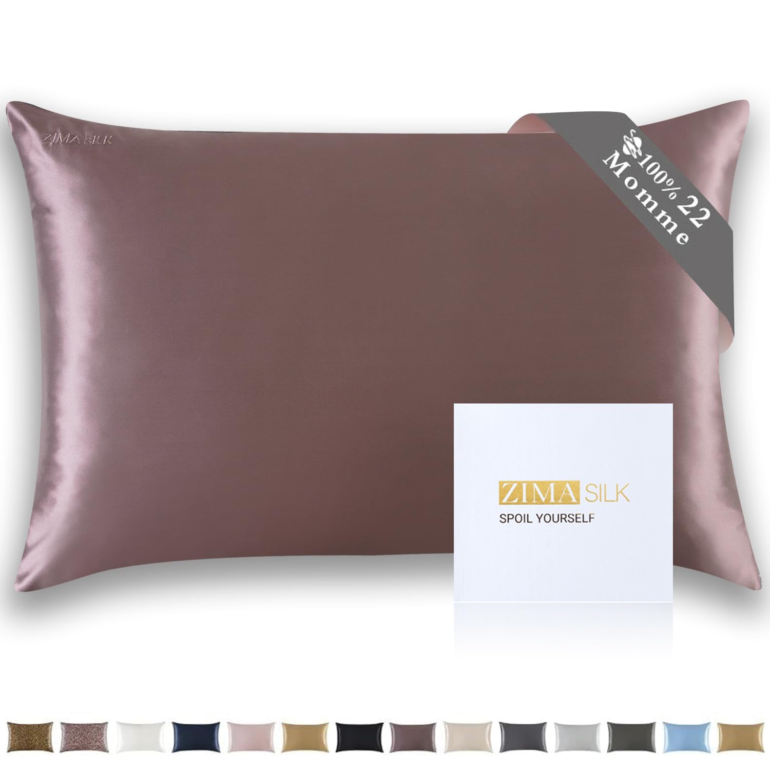 Silk Pillowcase for Hair and Skin Mulberry 22 Momme - Image 5