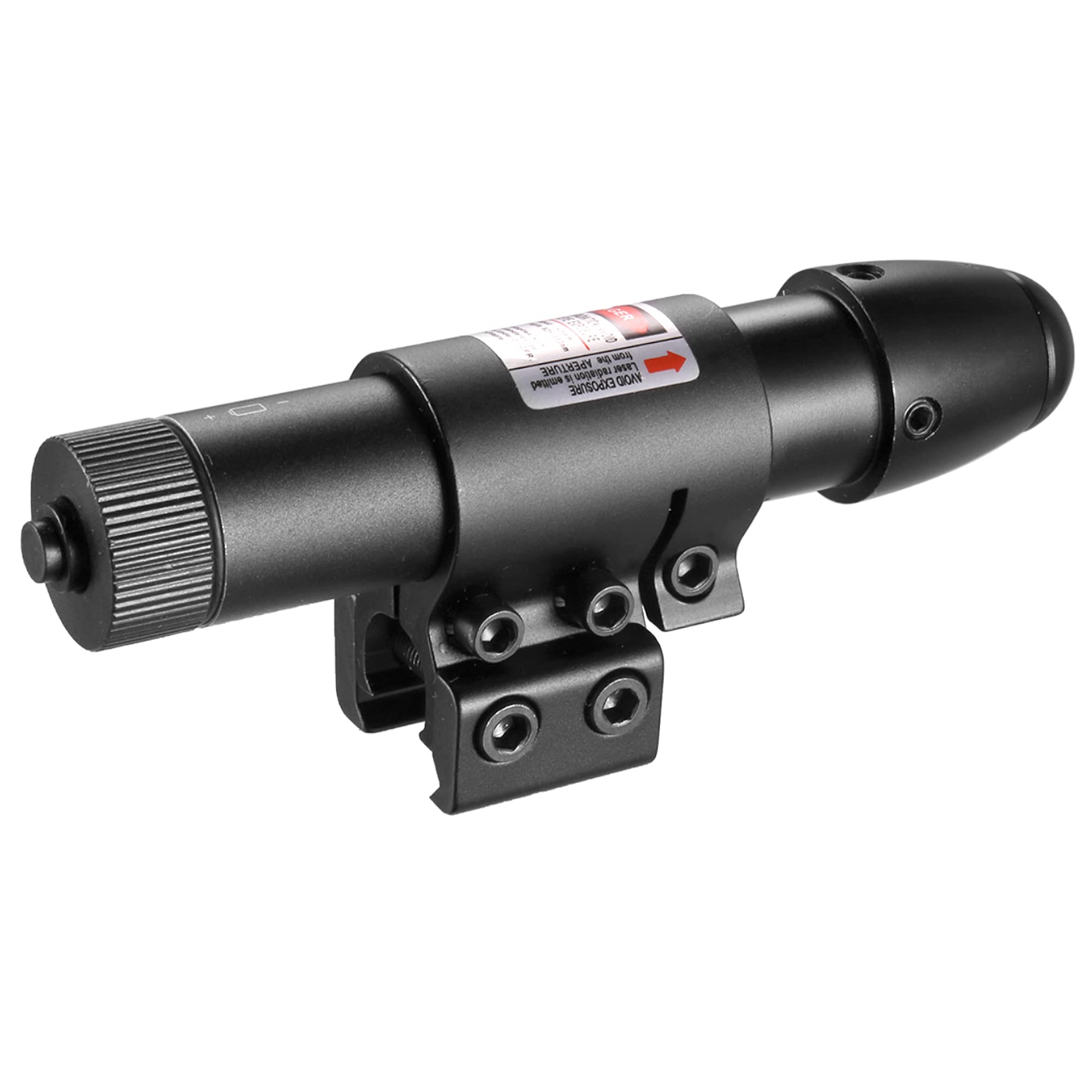 IRON JIA'S Visée Laser Airsoft Tactique compacte au Laser Rouge Réglable pour Les Rails de 20 mm et Les Rails de 11 mm