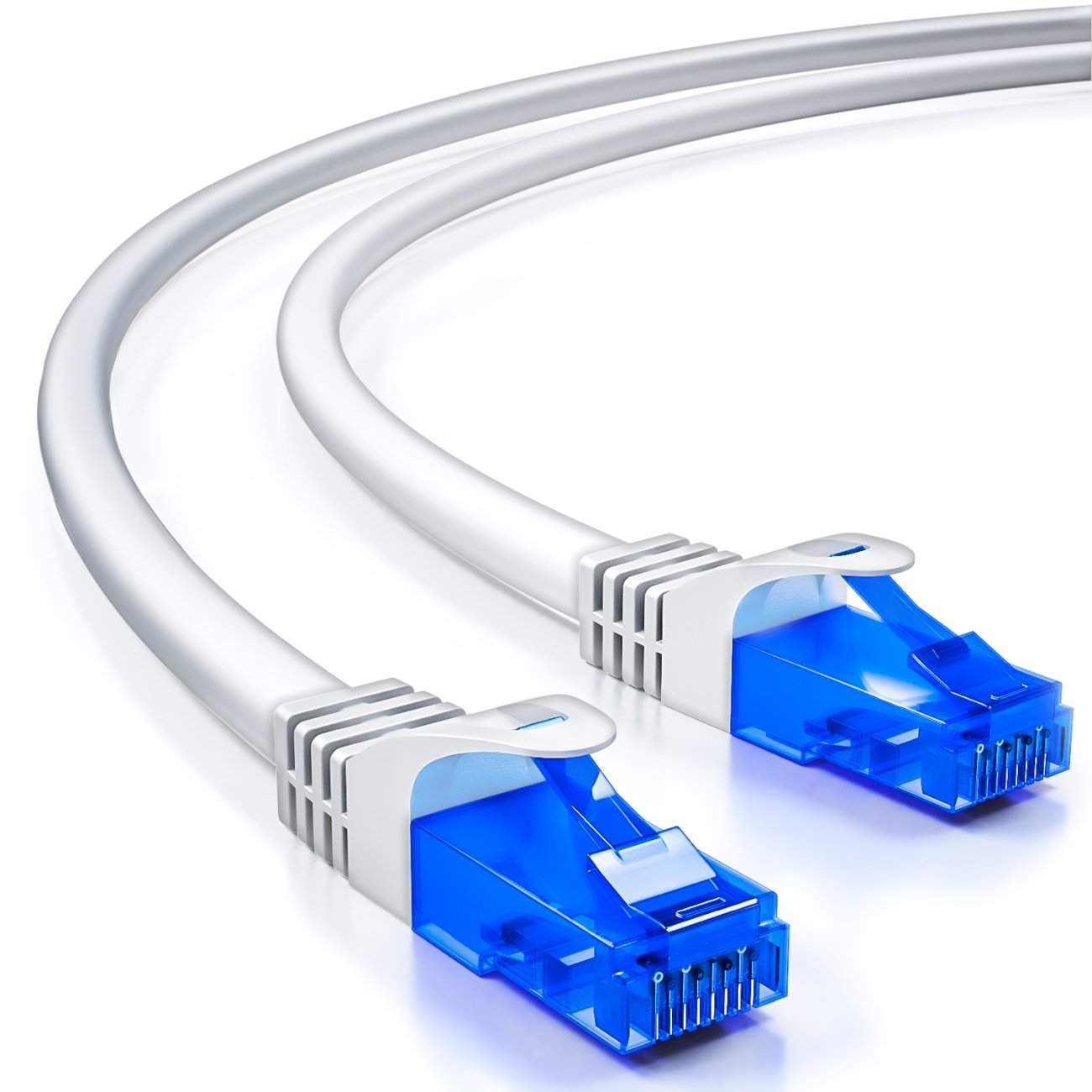 Cavo Ethernet Cat6A 20 Metri Nero - 10 Gbps Per Esterno E Interno | Schermato FTP Con 25 Fascette - Foto 10