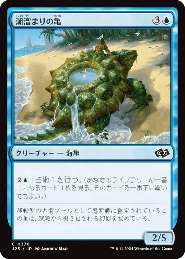 Amazon.co.jp: マジックザギャザリング J25 JP 0376 潮溜まりの