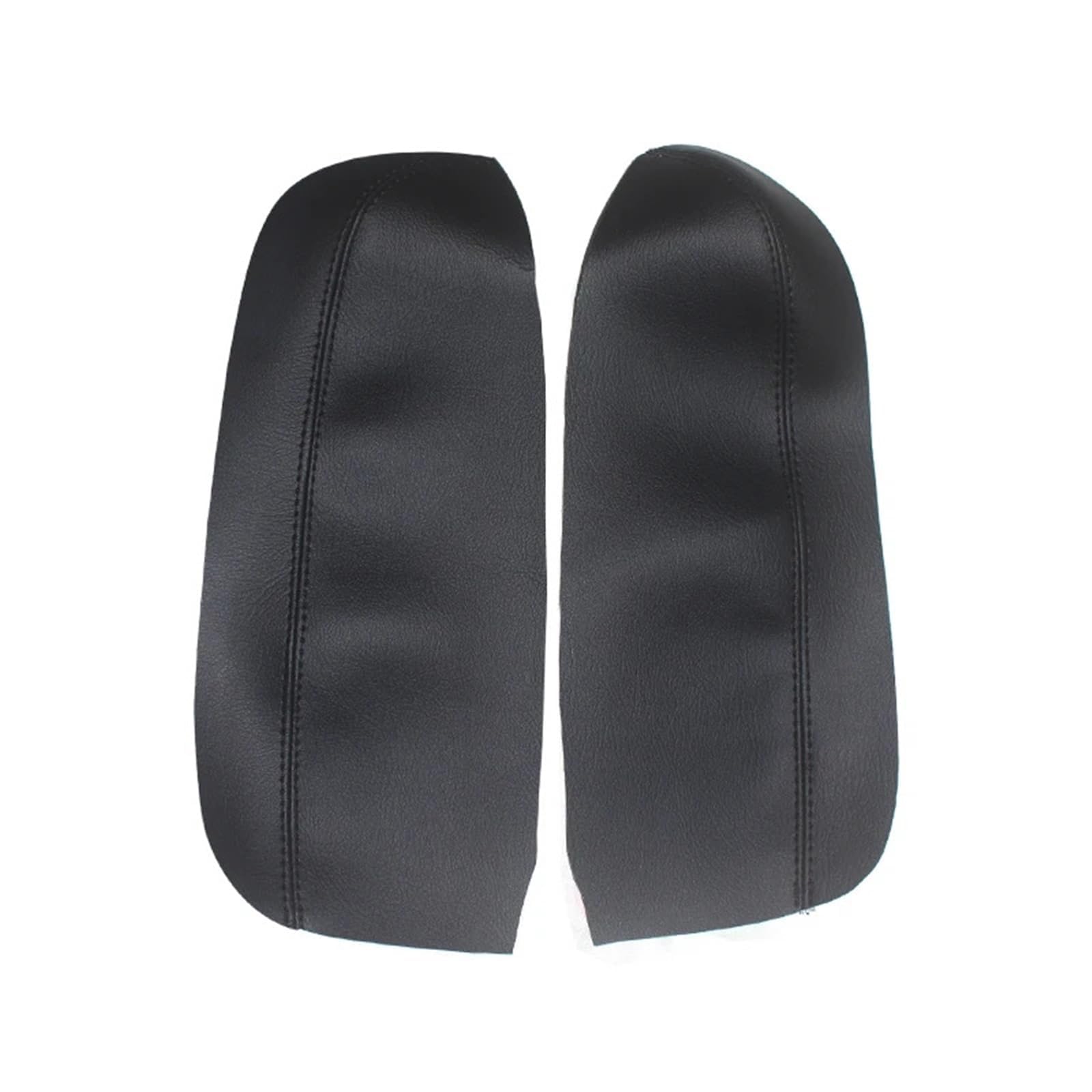 Front Door Panel Armrest Cover, For Hummer H3 2006-2010 Leather Car Door Panels Armrest Cover Car Interior D-Grey-2pcs