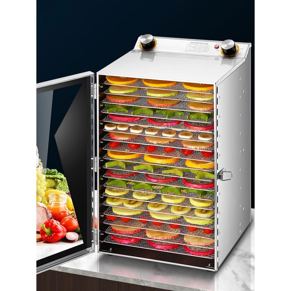 Amazon.co.jp: 18層ドライフルーツマシン空気65W乾燥機野菜乾燥機食品