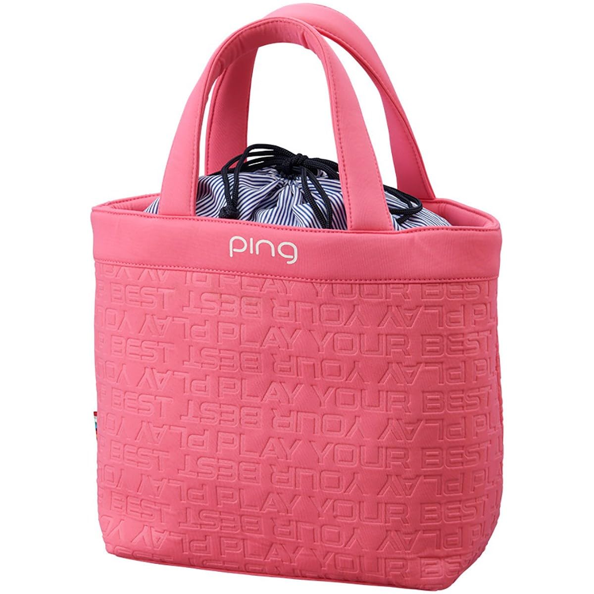 [ピン] ゴルフ ポーチ GB-L211 ラウンドトート レディース 35531-01 ピンク Amazon.co.jp: ピン(PING) ゴルフ ポーチ ラウンドトート レディース
