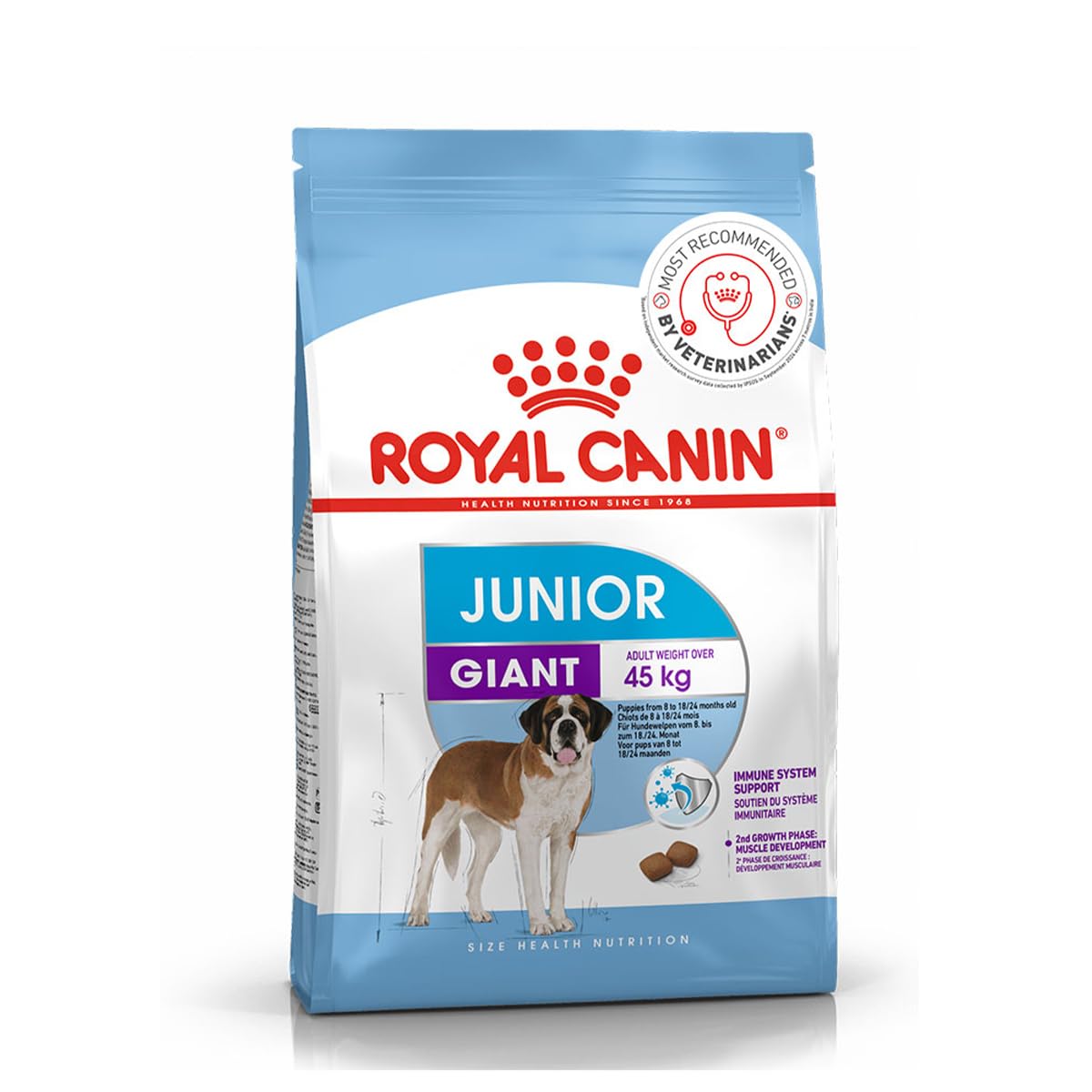 Royal Canin Giant Junior Dog Food, 3.5 Kg, Dry Food, Supports Immune System & Muscle Mass Development