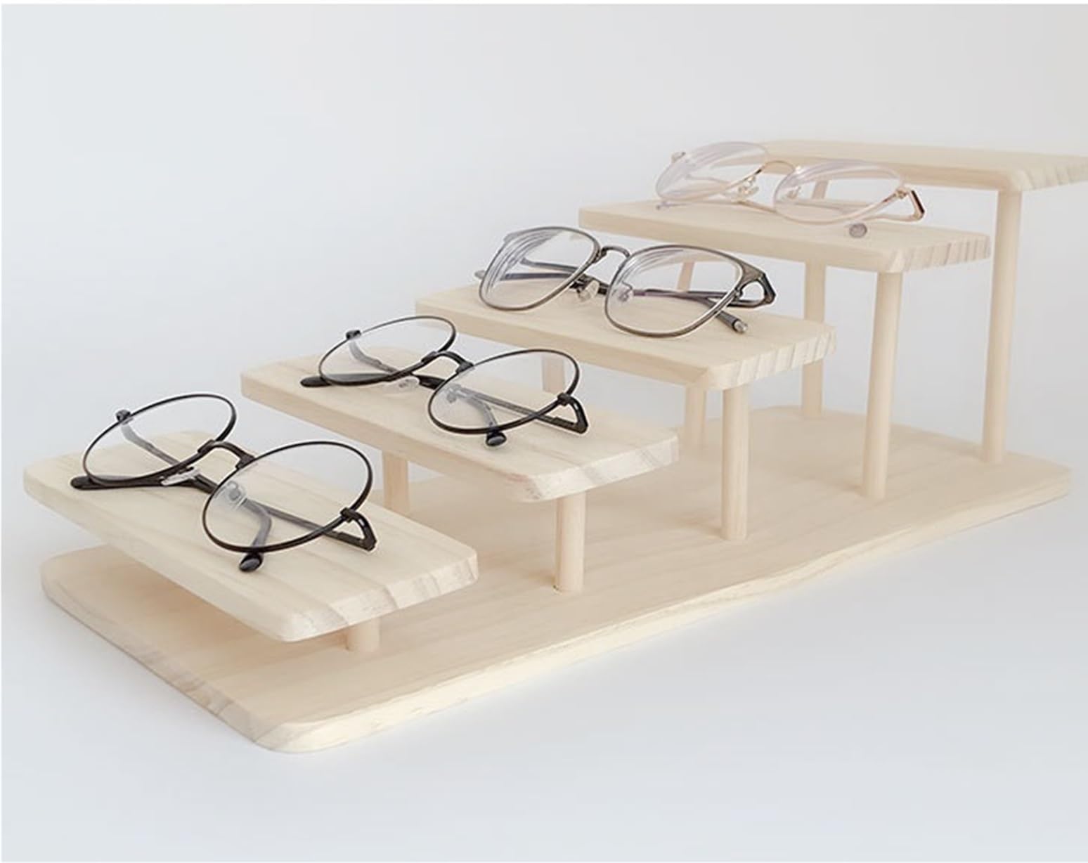 Organizer Okulary Stojak Na Okulary, 5 Par, Stabilny Uchwyt Blat Biurka Przechowywanie