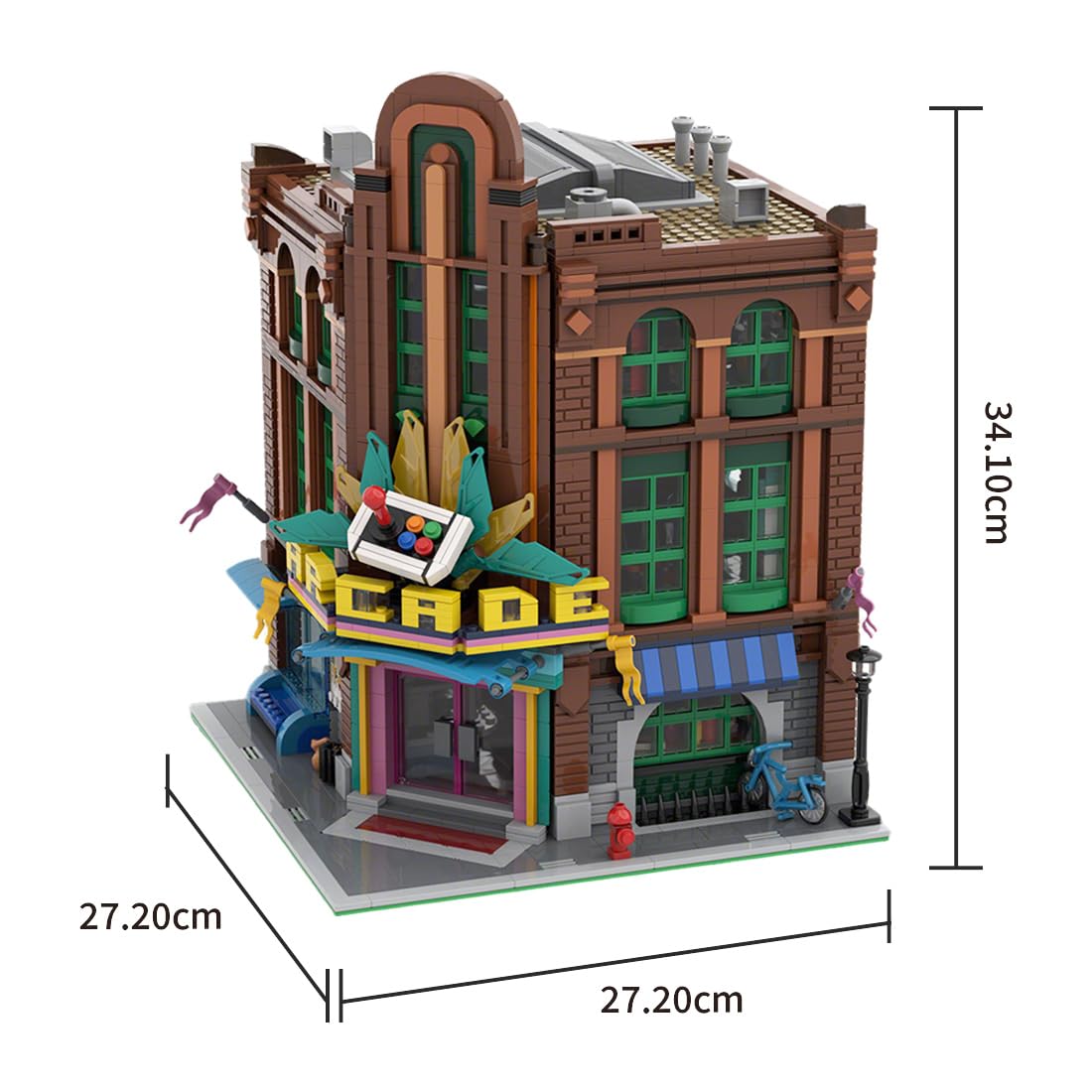 MOC-159975 - Kit classico arcade anni '80 (3345 pezzi)