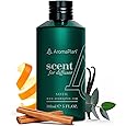 AromaPlan Bundle: Black Smart Scent Air Machine + Hotel Scents Bamboo Air (5 Fl Oz) - USA Made, Aroma & Longer Lasting