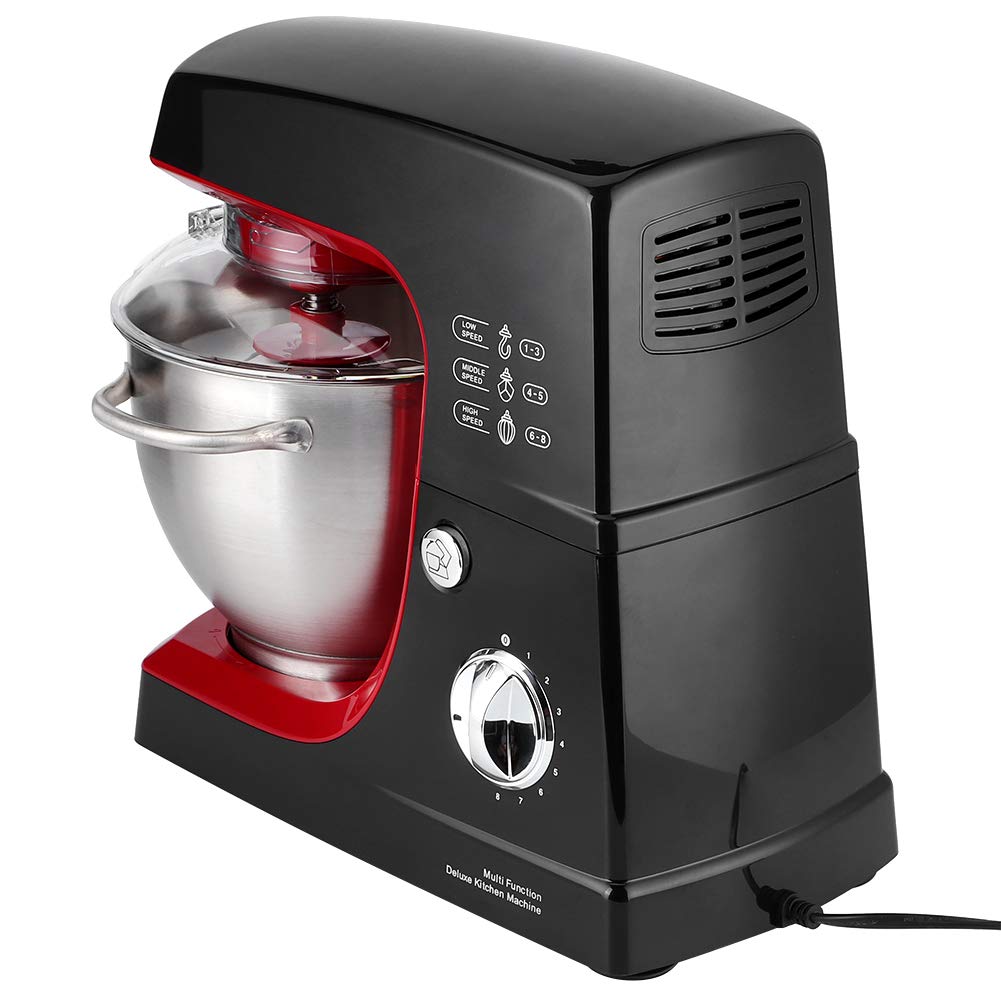 Fdit Impastatrice Elettrica, Mixer da a Testa Inclinabile, Motore da 1200 W