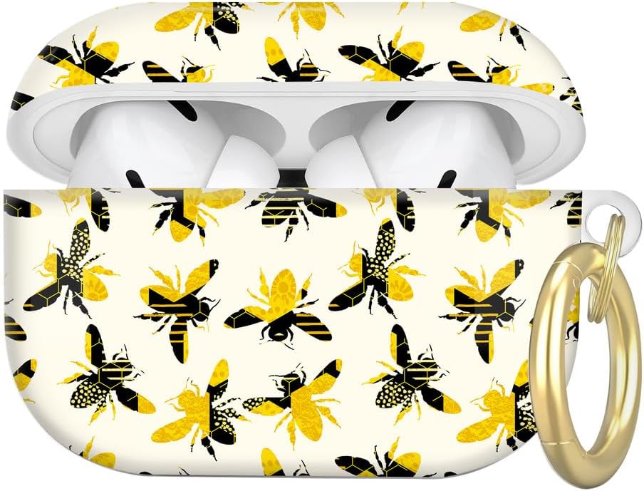 Miniatura 21 de Compatible con funda AirPod Pro de 2ª/1ª generación con llavero, funda protectora completa a prueba de golpes para auriculares inalámbricos Airpod