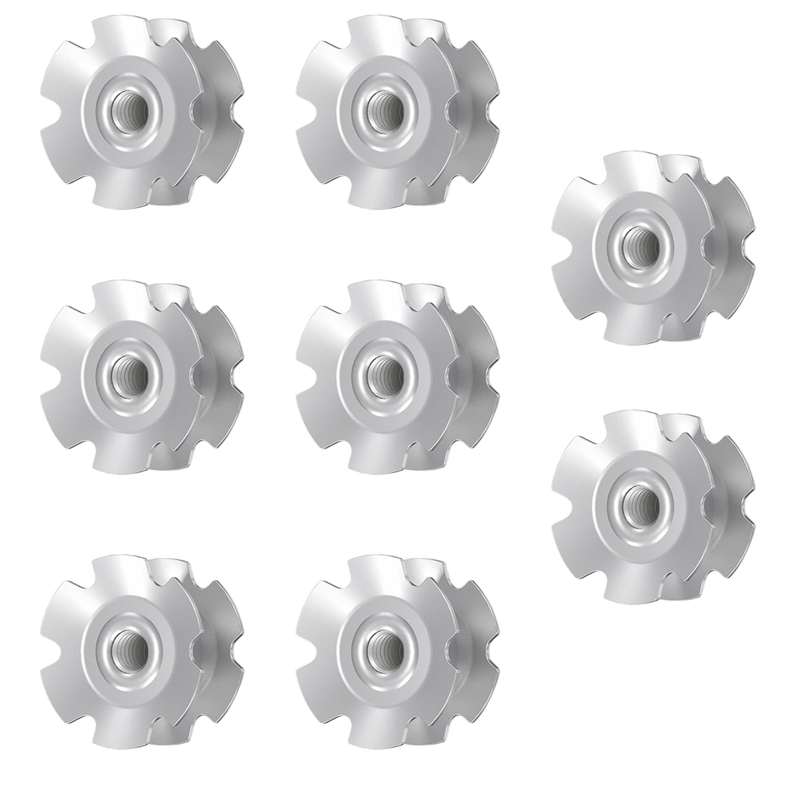 Ljmyy 8Pack High Strengths Steel Bicycles Headsets Durability Mountain Bike Bowl Suspension Center Front Fork Locking