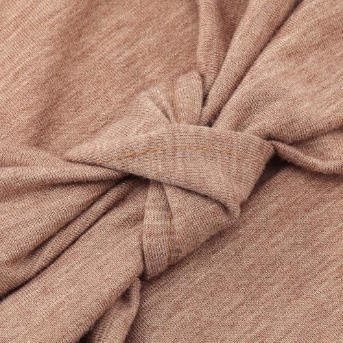 Image of DRESHOW 4 Pack Turban Headbands for Women Wide Vintage Head Wraps Knotted Cute Hair Band Accessories