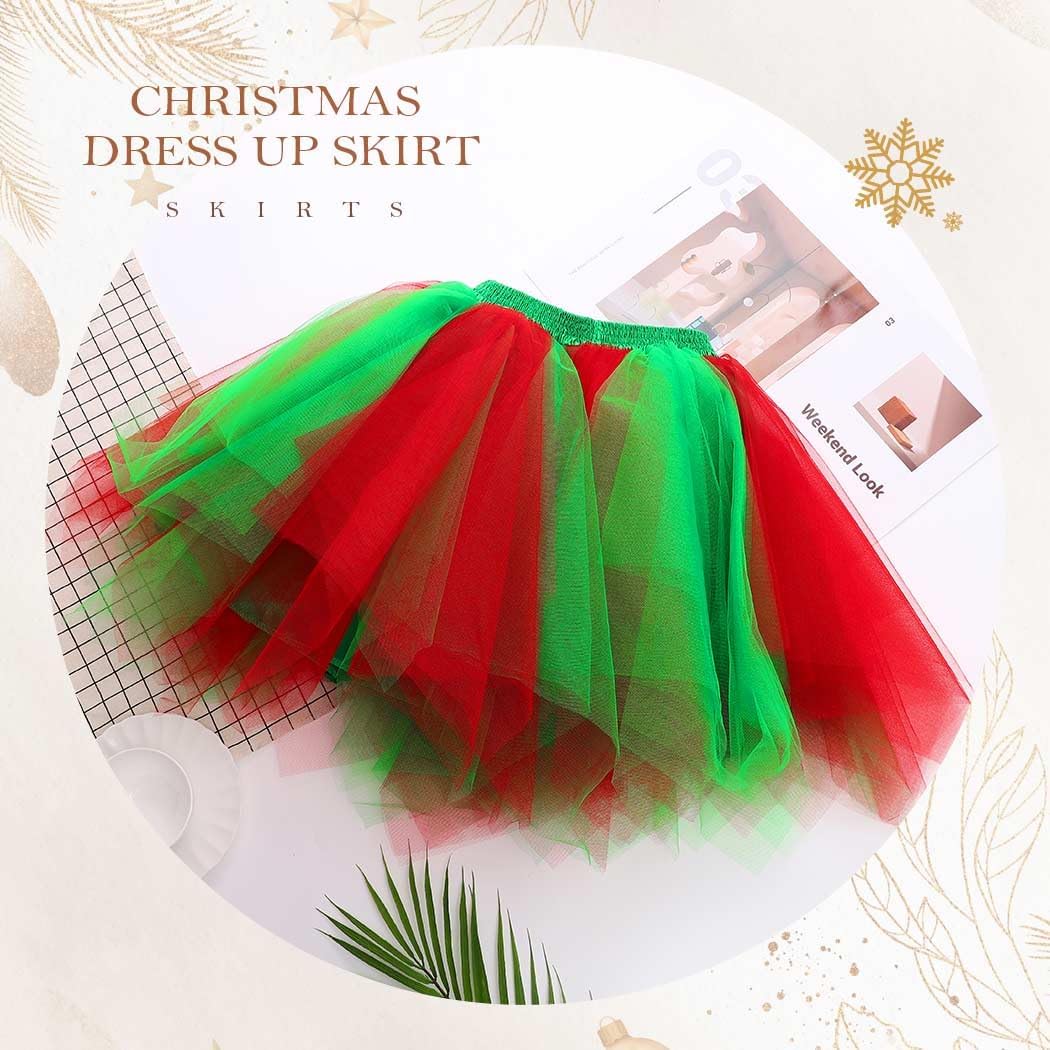 TWINKLEDE Tulle Tutu Skirt Carnival Costume Rave Festival Skirts Outfits for Women