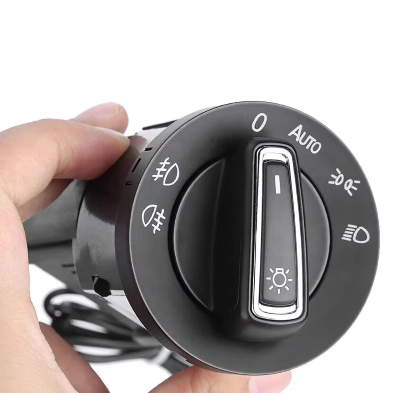 Lampada Faro Con Pulsante Interruttore Controllo Sensore Accessori Auto 3BD941531 1C0941531 3BD941531A Compatibile Con Skoda Per Fabia 1999-2014 Interruttore Luci Faro