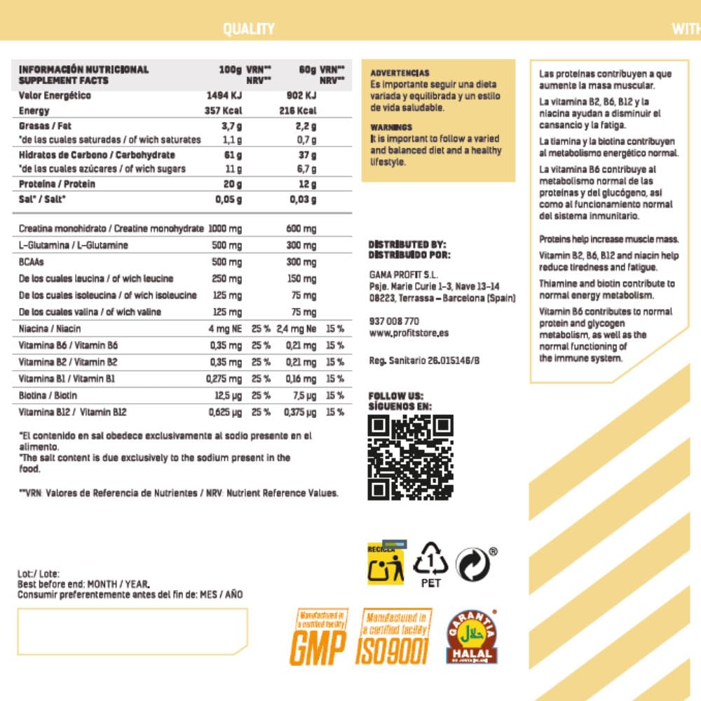 Muscle Grow Gainer - Ganador con carbohidratos y mezcla de proteínas para aumentar la masa muscular - 3000 gramos (3000, Chocolate)