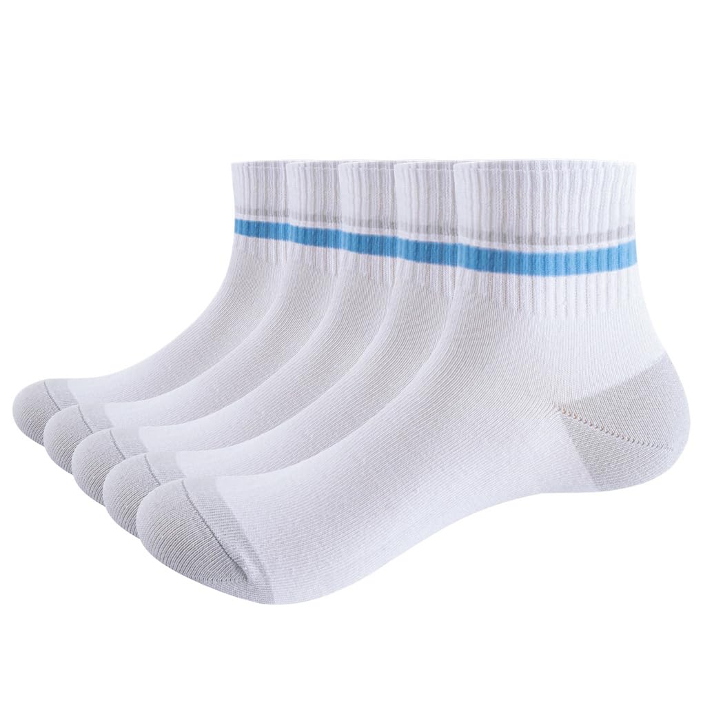 Dninmim 5 pares/lote de calcetines de algodón para hombre, calcetines deportivos casuales para correr