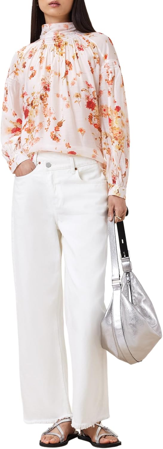 AllSaints Womens Pearla Top - Image 3