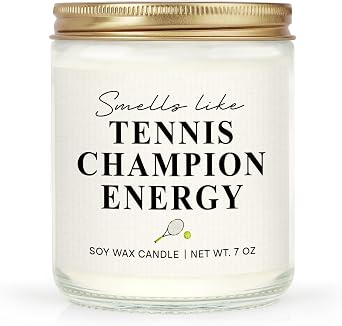 Tennis Gifts for Women, Men - Smells Like Tennis Champion Energy