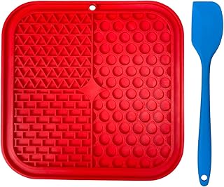 Sponsored Ad - Lick Mat for Dogs and Cats Food Grade Silicone Dog Lick Mat with Suction Cups for Pet Anxiety Relief Slow F...