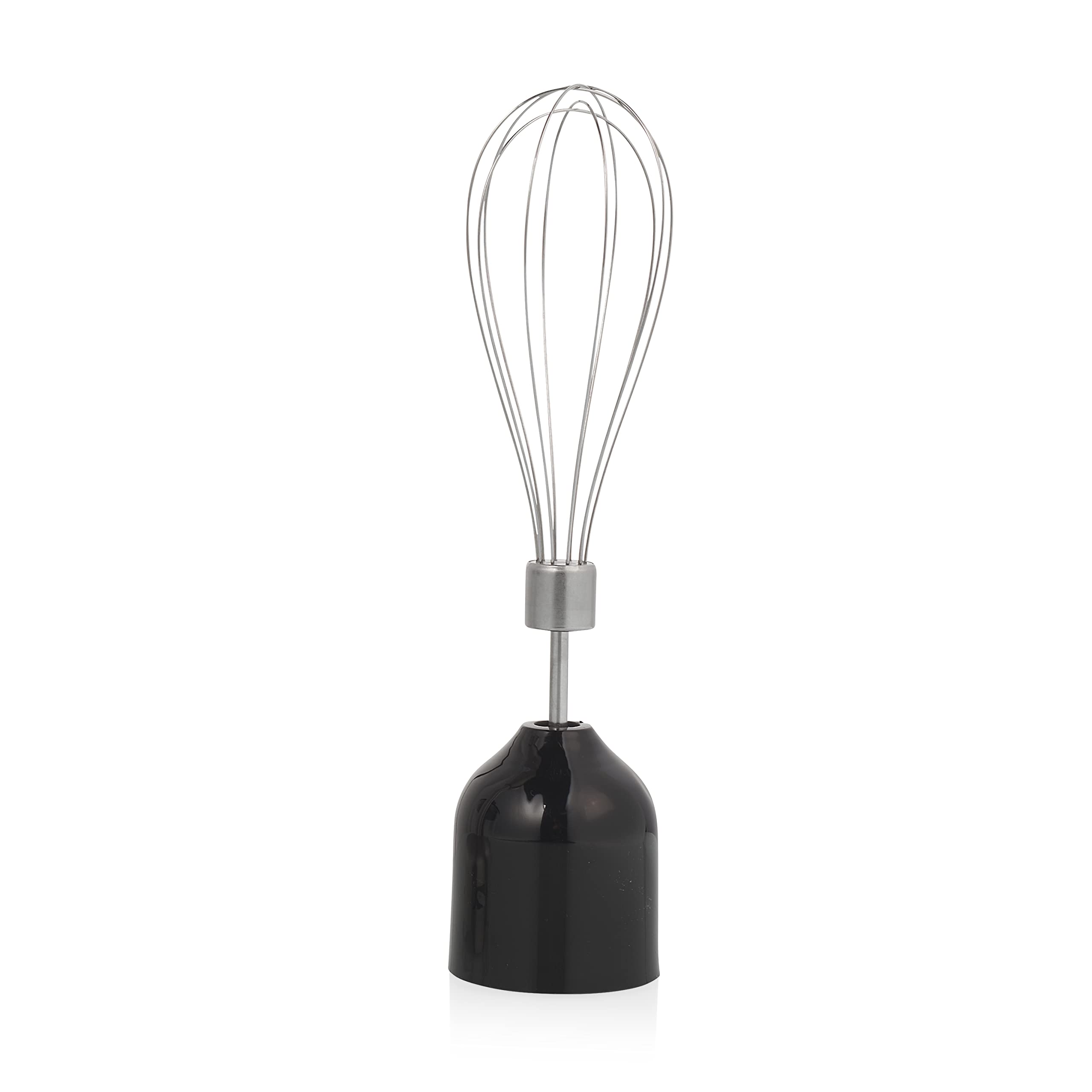 Tristar Stabmixer – Stufenlose Geschwindigkeitsregelung, 800 Watt, 700 ml Messbecher, 4 Edelstahlklingen, Zerkleinerer, Schneebesen Turbo-Funktion, MX-4839, Silber, Schwarz