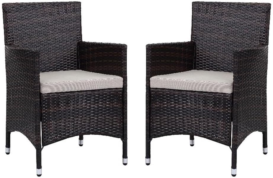 SAFAVIEH Outdoor Collection Kendrick Titanium & Sand Chair