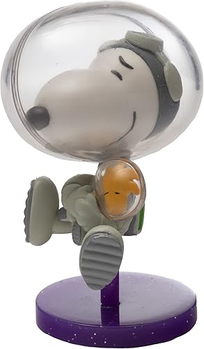Miniatura 4 de JINX Snoopy in Space Adventure Figuras de juguete (recibe una de las cuatro figuras misteriosas), escultura de vinilo coleccionable de 3.5 pulgadas