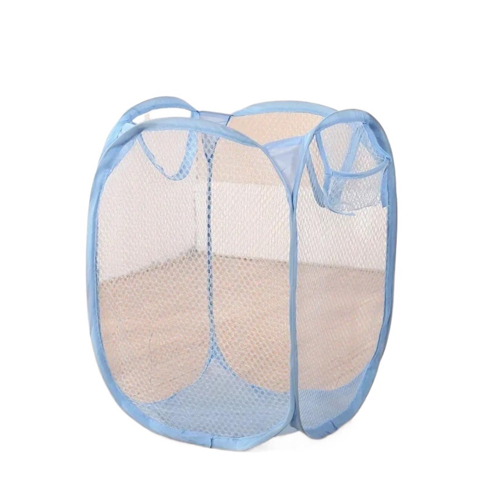Laundry Basket Hamper Foldable Monochrome Simple Storage Dirty Clothes Household Bathroom