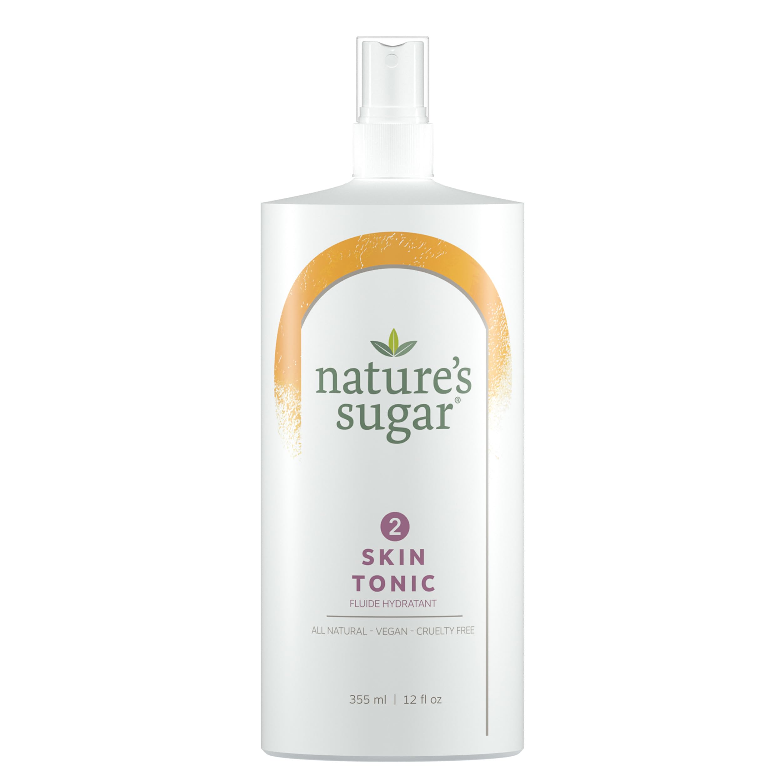 Nature’s Sugar - Skin Tonic, Face Tonic for Women & Men, Toner for Combination Skin, Body Toner, Enhances Sugaring Process, Soothes Skin Post-Treatment, 355 mL