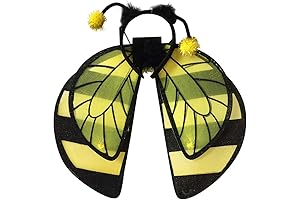 Bumble Bee Wings Set for Adults | Perfect for Cosplay and Fancy Dress
