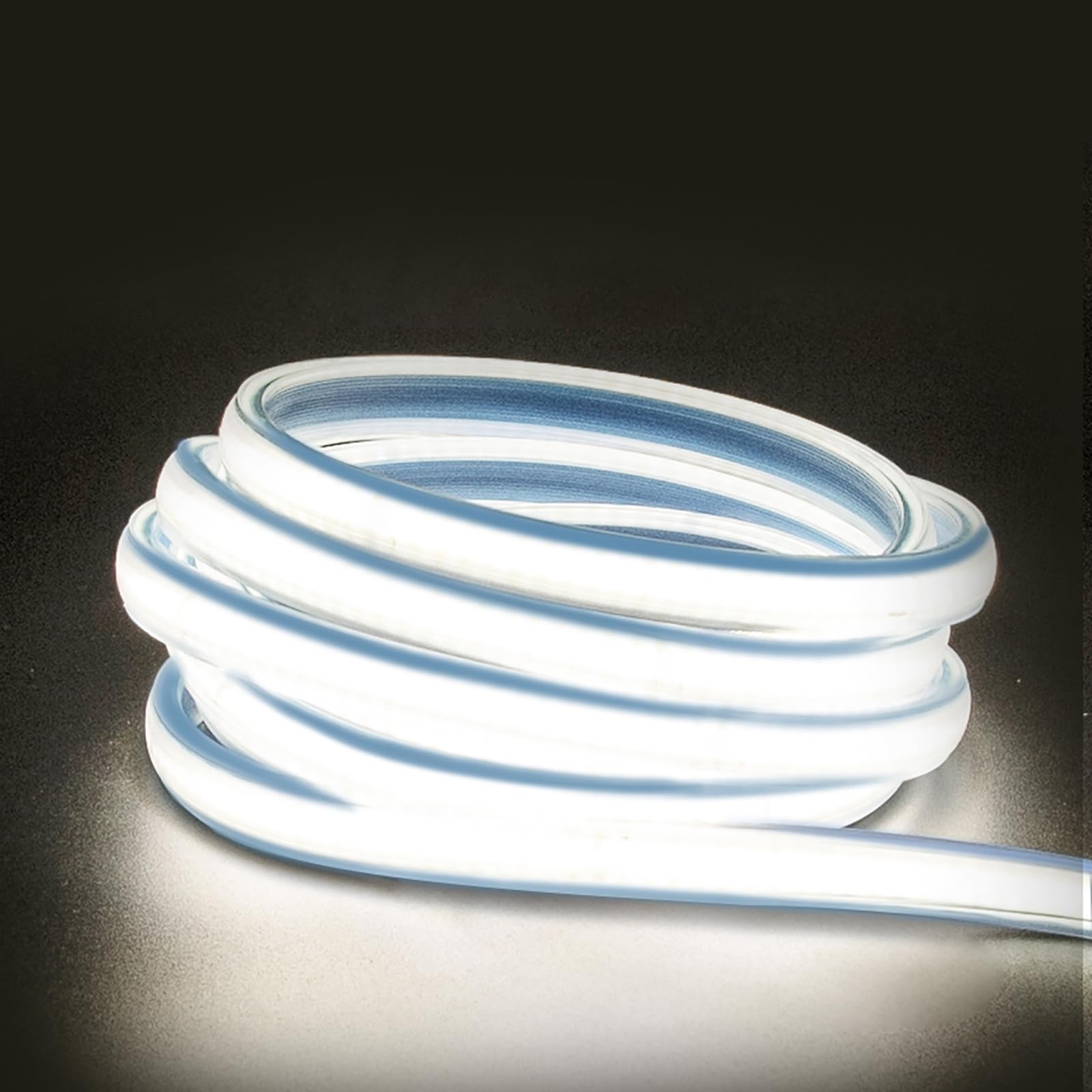 One Color Plug-in 283 Rope Light 120 Led Per Meter Waterproof 6 Mm 220