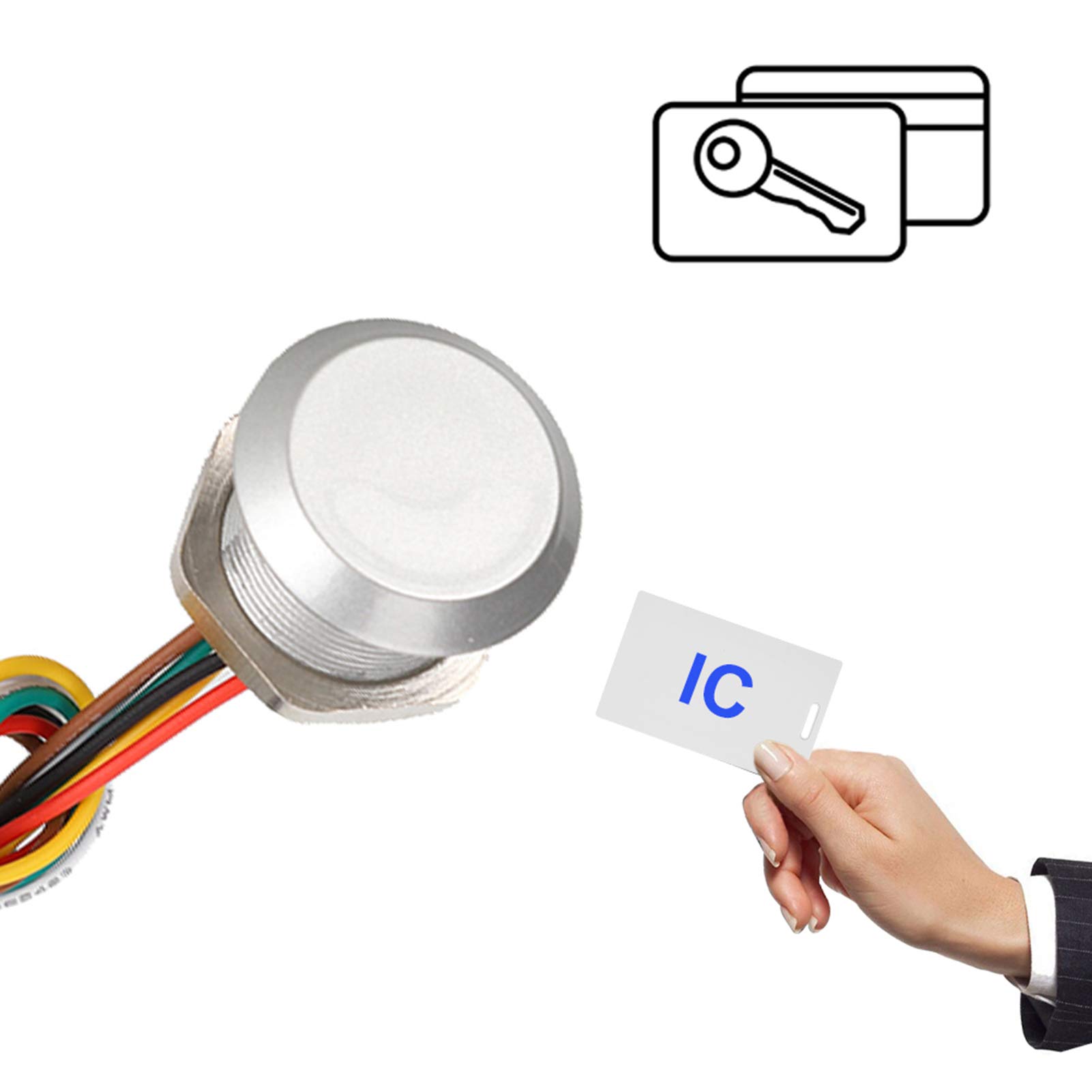 Controller Wasserdichter, Zugangskontrollleser, Wiegand26/34 Schnittstelle, Innen- und Außenbereich, for Büro, Wohnung, Industriebereich
