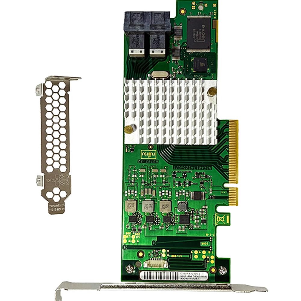 Scheda HBA SAS compatibile con controller HBA LSI 9300-8i e 9211-8i in modalità IT