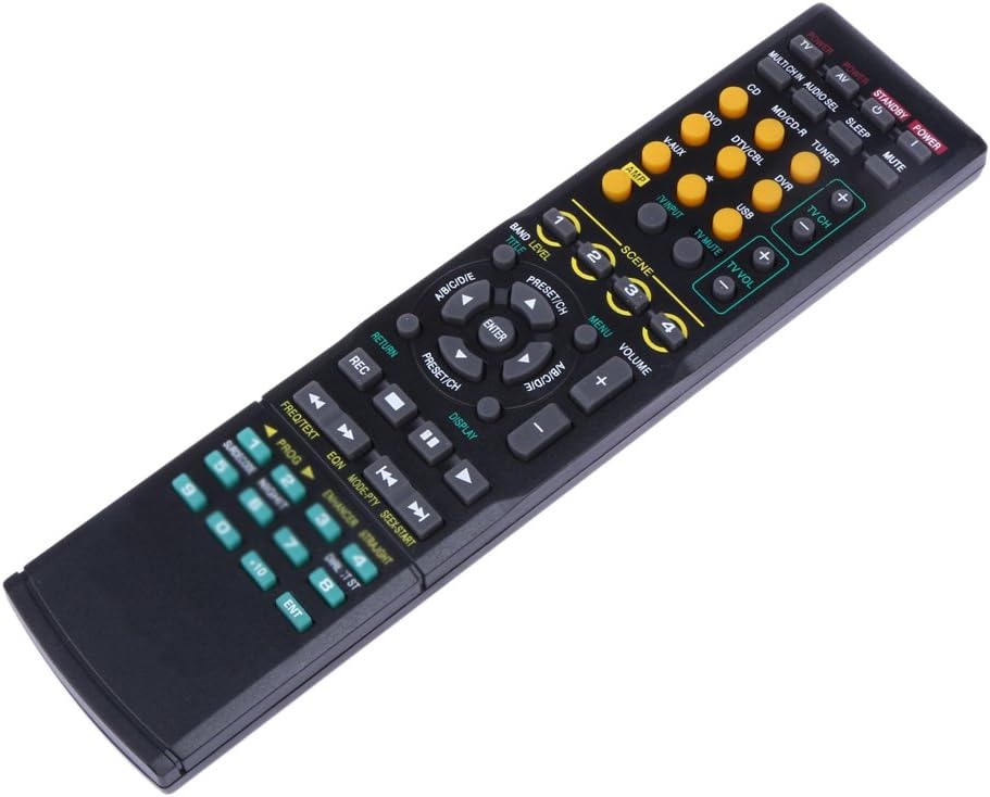 General Remote Replacement Control Fit for RAV254 RAV-254 RX-V457 RXV450 HTR5750 HTR-5750 RXV550 RX-V550 DSP-AX450 for Yamaha AV System