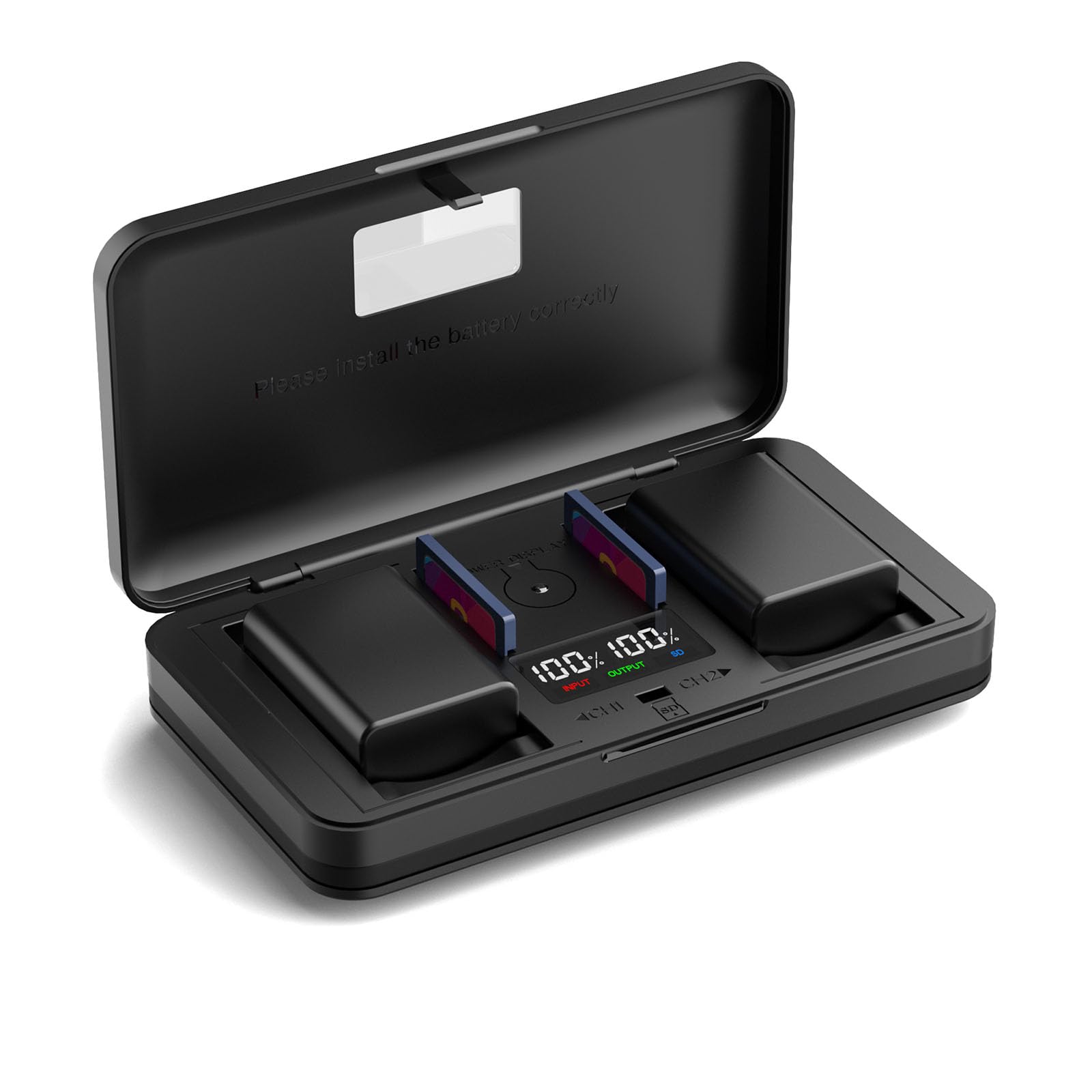 DMW-BMB9 Kit Caricabatterie Multifunzione + 2 Batterie 1500mAh – Per Panasonic DMC-FZ E DC-FZ Series