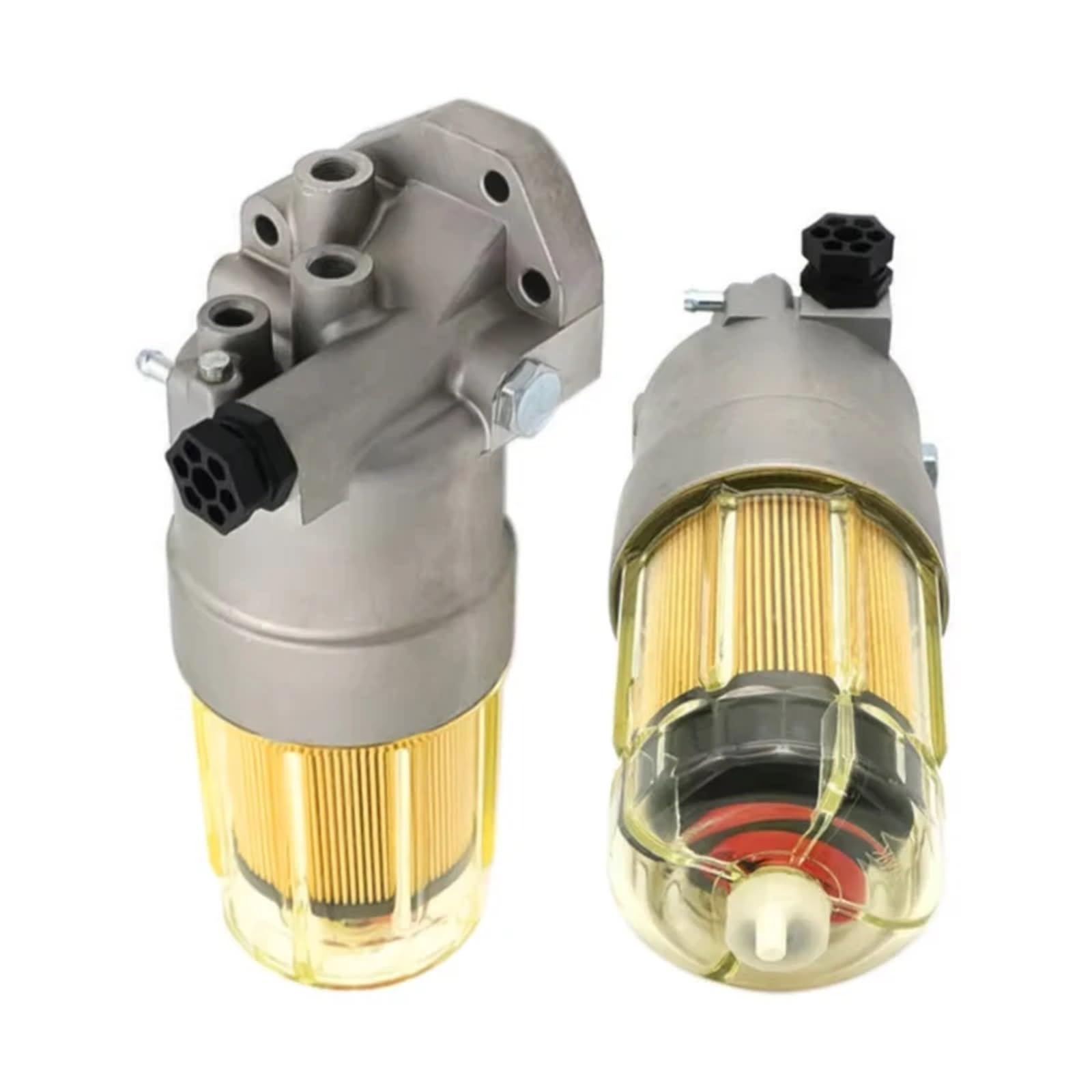 For 981 inyección de electricidad separador de agua conjunto de filtro diésel con función de bomba manual accesorios de excavadora
