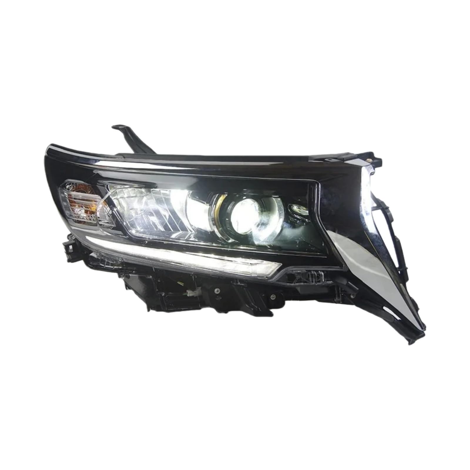 Car Lights Compatible For Toyota Prado LED Headlight 2017-2020 Head Lamp Drl Dynamic Signal Projector Lens Automotive Accessories