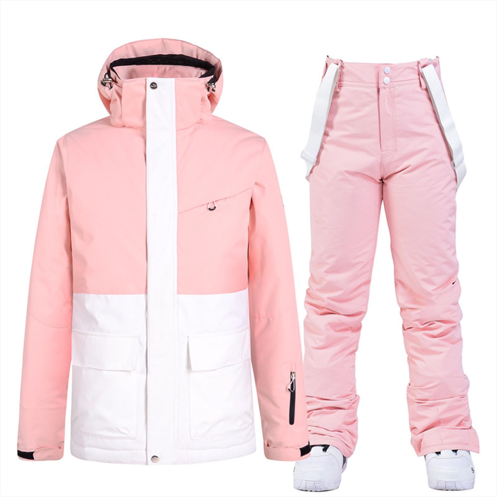 024,XL, Giacca E Pantaloni da Sci, Completo da Sci Anti-Neve, Tuta da Sci da Donna Impermeabile Antivento da Sci E Snowboard, Giacca E Pantaloni da Donna, Abbigliamento da Esterno